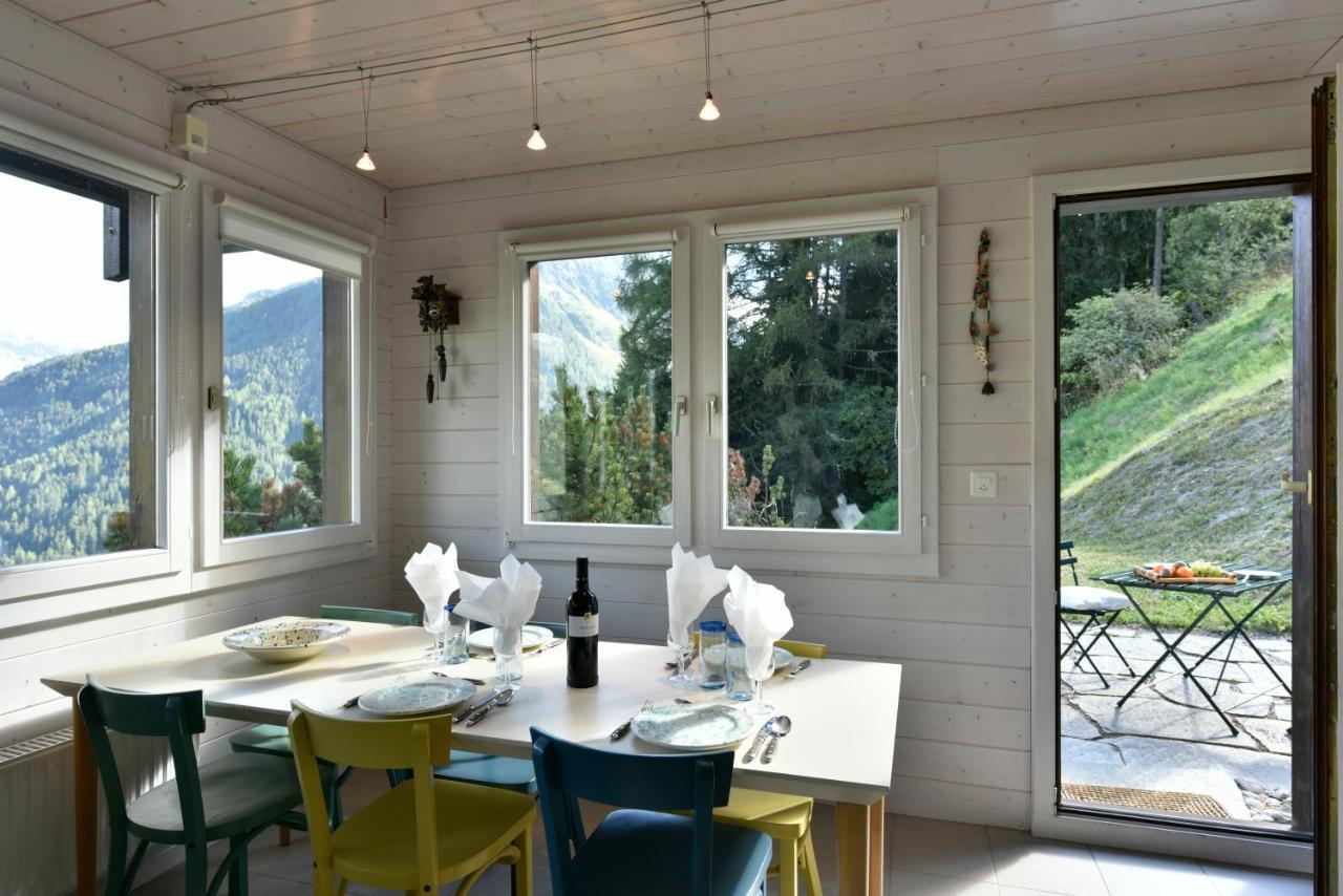 Chalet Mousseron Vila Grimentz Exterior foto